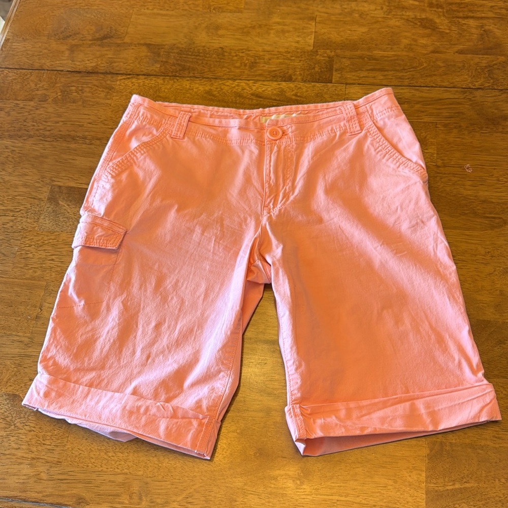 DKNY Jeans Peach Bermuda Shorts
